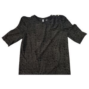 Risa Ann New York Black/White Tunic - Size 20 WP